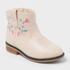 Cat & Jack Girl's Blush Whitley Embroidered Western Boots | Cat & Jack In Lebanon
