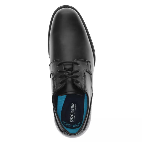 Dockers Men's Black Leather Edgar Casual Shoe |Dockers In Lebanon