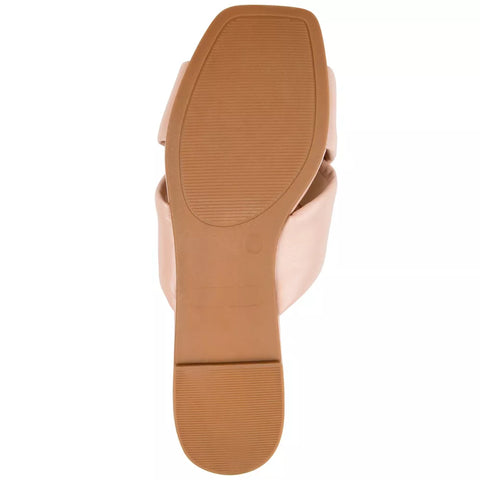 Journee Collection Women's Blush Carlotta Slide Flat Slippers | Journee Collection In Lebanon