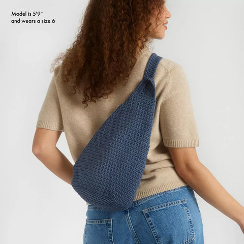 The Sak Women's Dusty Blue Geo Sling Backpack|The Sak In Lebanon