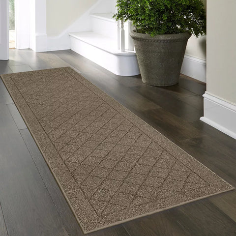 Threshold Tan Clarkson Washable Tufted And Hooked Rug | Threshold In Lebanon