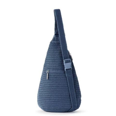 The Sak Women's Dusty Blue Geo Sling Backpack|The Sak In Lebanon