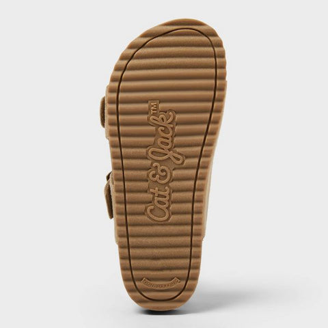 Cat & Jack Girl's Taupe Drew Two Band Sandals | Cat & Jack in Lebanon