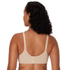Bali Women's Beige Breathe Cotton Modal Wireless T-Shirt Bra