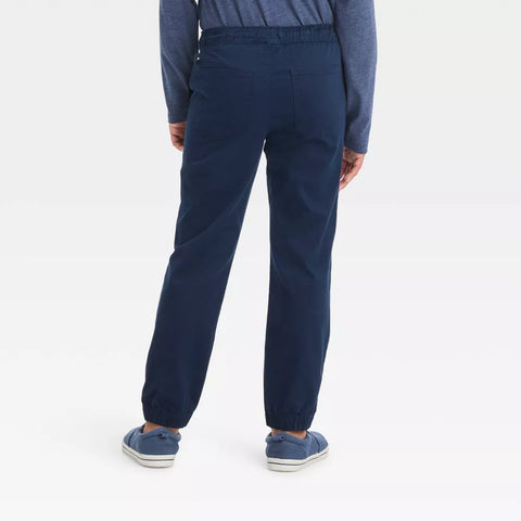 Cat & Jack Boy's Navy Stretch Woven Jogger Pull-On Pants | Cat & Jack In Lebanon