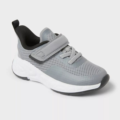 All In Motion Boy's Gray Peyton Hook and Loop Closure Performance Sneakers|All In Motion In Lebanon