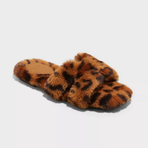 A New Day Women's Animal Printed Sage Slippers |A New Day In Lebanon