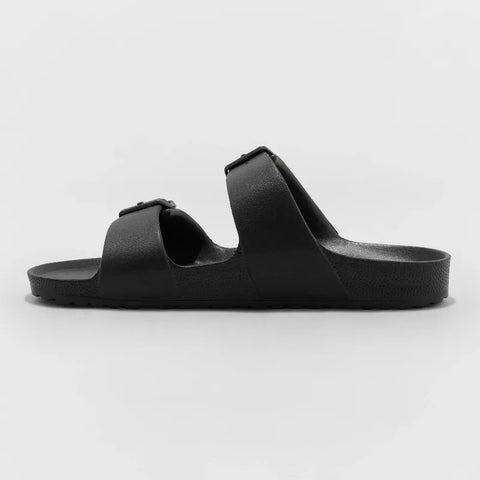 Goodfellow & Co™ Men's Black Carson Two Band Slippers | Goodfellow & Co™ In Lebanon