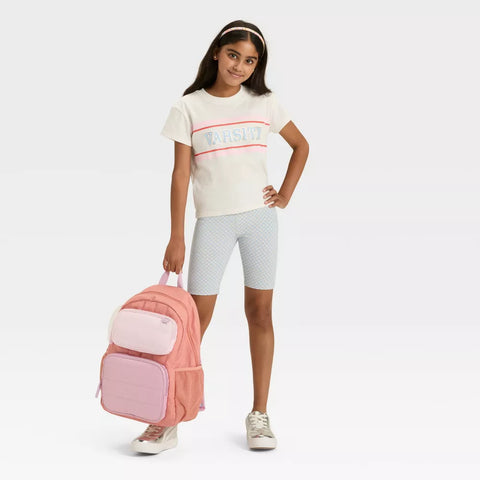 Cat & Jack Girl's Blue Checked Bike Shorts |Cat & Jack In Lebanon