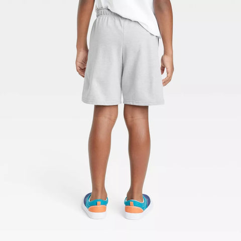 Cat & Jack Boy's Gray Pull-On At the Knee Knit Shorts |Cat & Jack In Lebanon