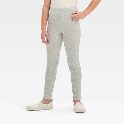 Cat & Jack Girl's Light Grey Basic Leggings | Cat & Jack In Lebanon