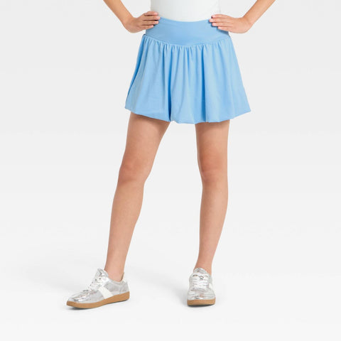 All In Motion Girl's Blue Super Soft Bubble Skort | All In Motion in Lebanon