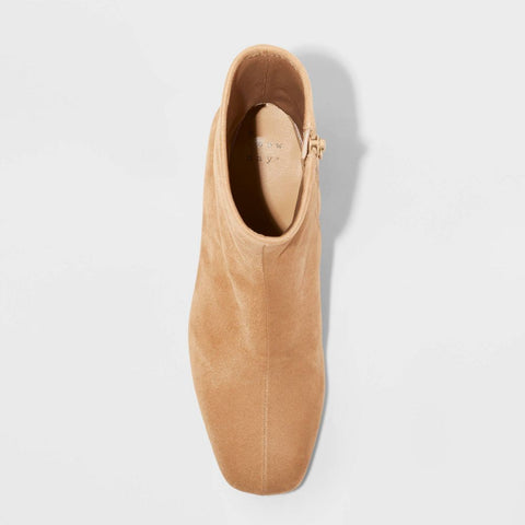 A New Day Women's Beige Pippa Stretch Ankle Boots |A New Day In Lebanon