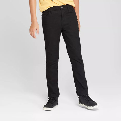 Cat & Jack Boy's Black Stretch Skinny Fit Jeans | Cat & Jack In Lebanon