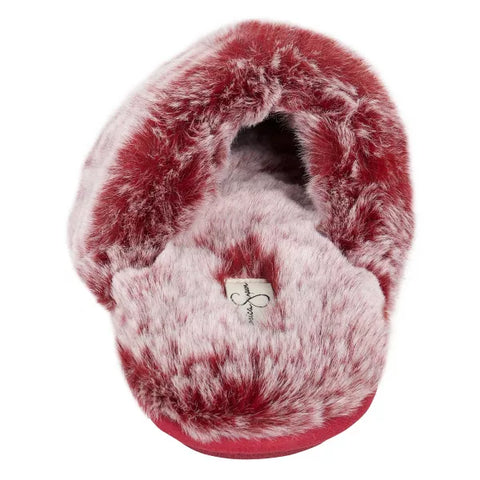 Jessica Simpson Women's Burgundy Micro-Suede Scuff Slipper |Jessica Simpson In Lebanon