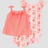 Carter's Just One You Baby Girl's Coral & Pink Floral 3 Pieces Set | Carter's Just One You In Lebanon