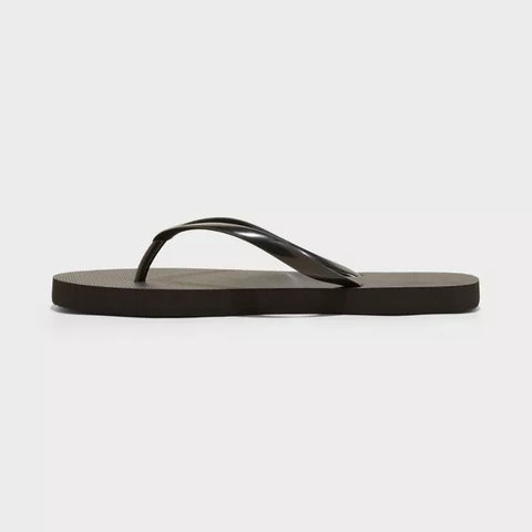 Shade & Shore Women's Black Sydney Flip Flop Slipper |Shade & Shore In Lebanon