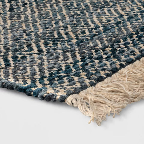 Threshold Petrol Handloom Diamond Runner Rug | Threshold In Lebanon