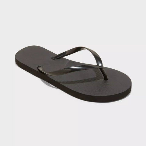 Shade & Shore Women's Black Sydney Flip Flop Slipper |Shade & Shore In Lebanon