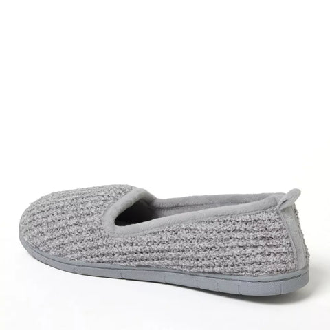 Dearfoams Women's Grey Rachel Marled Chenille Closed Back House Slippers | Dearfoams In Lebanon