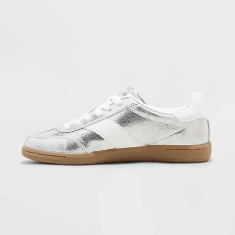 Universal Thread Women's Silver Spencer Fashion Sneakers | Universal Thread In Lebanon