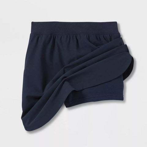Cat & Jack Girl's Navy Woven Performance Uniform Skort | Cat & Jack In Lebanon