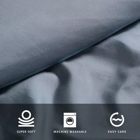 Kenneth Cole New York Queen Denim Blue Brushed Microfiber 6 pcs Bed Sheet Sets | Kenneth Cole In Lebanon