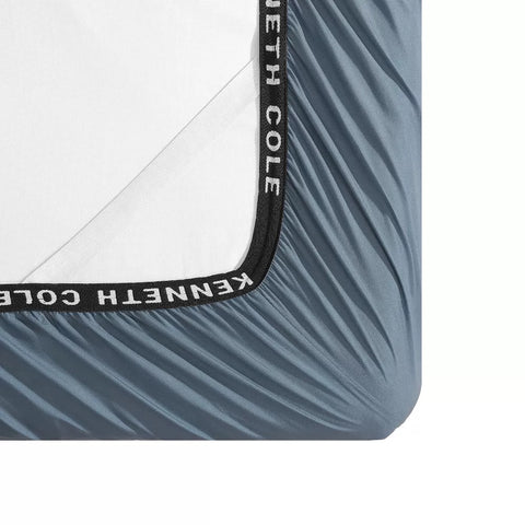 Kenneth Cole New York Queen Denim Blue Brushed Microfiber 6 pcs Bed Sheet Sets | Kenneth Cole In Lebanon