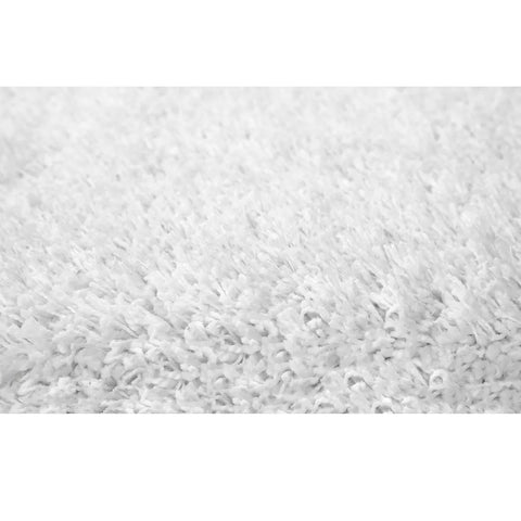Close-up of a white textured fabric