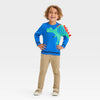 Cat & Jack Baby Boy's Blue Dino Pullover Crewneck Blouse | Cat & Jack In Lebanon