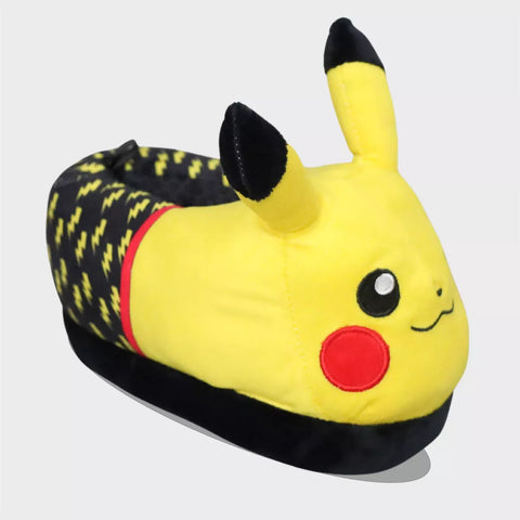 Pokemon Baby Boy's Yellow Extended Sizing Plush Slippers |Pokemon In Lebanon