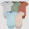 Gerber Baby Multicolor 5pk Short Sleeve Onesie Bodysuit | Gerber In Lebanon