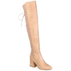 Journee Collection Women's Beige Valorie Boots