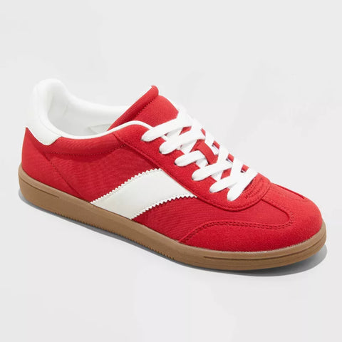Universal Thread™ Women's Red Spencer Fashion Sneakers with Memory Foam Insole | Universal Thread™ In Lebanon