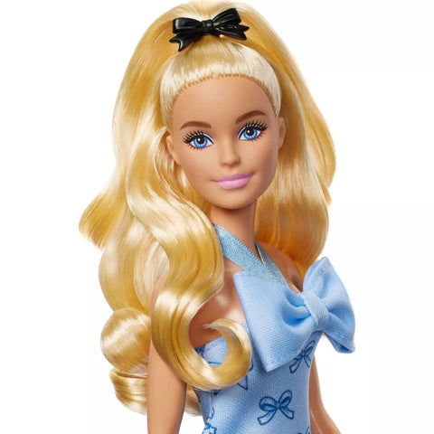 Barbie Fashionistas Doll Blue Bow Halter Dress|Barbie In Lebanon