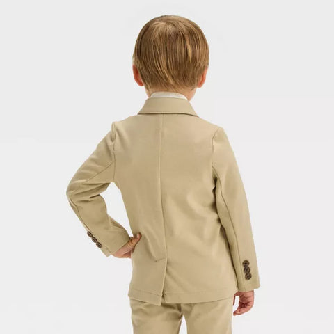 Cat & Jack Boy's Khaki Knit Blazer | Cat & Jack In Lebanon