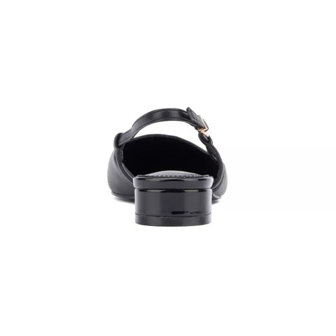 New York & Company Women's Black Ophelia Slingback Sandal | New York & Company In Lebanon