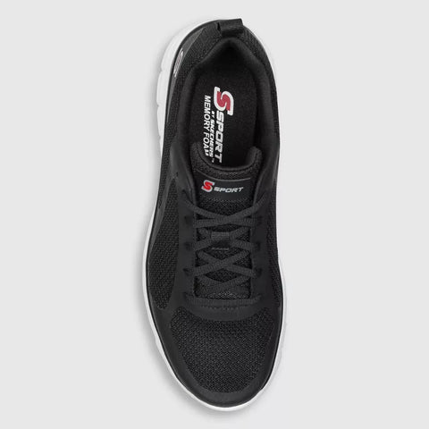S Sport By Skechers Men's Black Reiff 3.0 Sneakers | Skechers In Lebanon