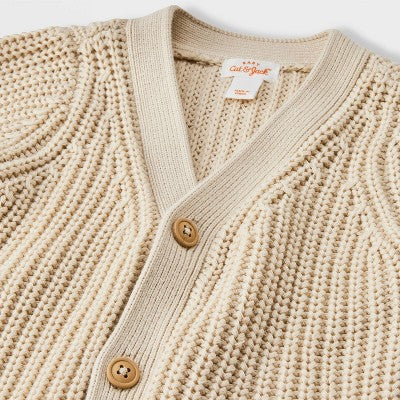 Cat & Jack Boy's Beige Cardigan |Cat & Jack in Lebanon