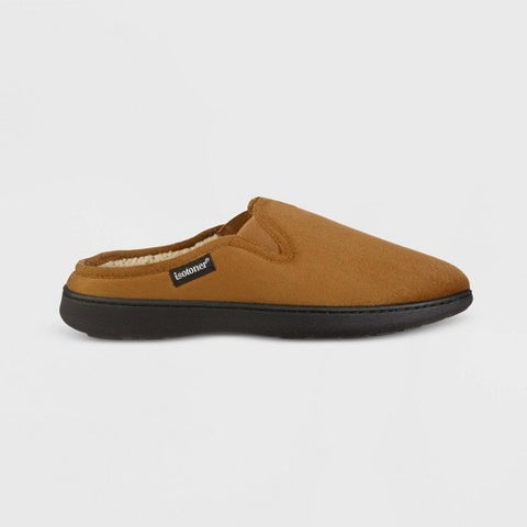 Isotoner Men's Brown Recycled Vincent Hoodback Slippers| Isotoner  In Lebanon
