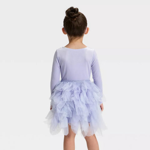 Disney Girl's Purple Frozen Elsa  Ballerina Dress | Disney In Lebanon