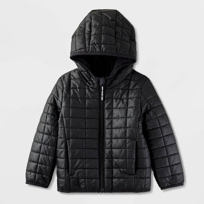 Cat & Jack Baby Boy's Black Puffer Jacket |Cat & Jack in Lebanon