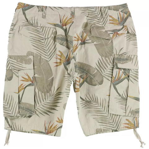 Frye Men's Beige Paratrooper Casual Cargo Tropical Shorts | Frye In Lebanon