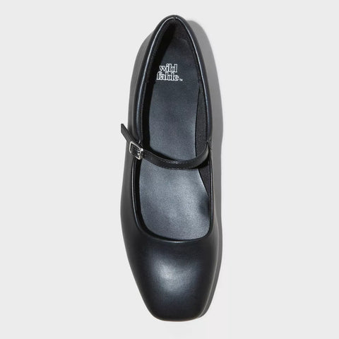 Wild Fable Women's Elsa Eyelet Mary Jane Ballet Flats with Memory Foam Insole|Wild Fable In Lebanon