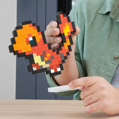 Mega Pokémon Charmander Building Toy Kit 349 Pieces Retro Set|Mega In Lebanon