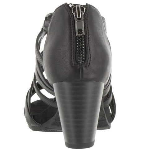 Easy Street Women's Black Amaze Heeled Sandals |  Easy Street in Lebanon