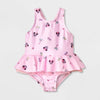 Disney Baby Girl's Pink Minnie Mouse Ruffle One Piece Swimsuit | Disney In Lebanon