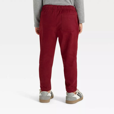 Cat & Jack Boy's Maroon Tapered Pants | Cat & Jack In Lebanon