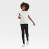 Cat & Jack Girl's Black High Rise Elastic Waist Leggings | Cat & Jack In Lebanon