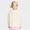 Cat & Jack Girls Cream Reindeer Graphic Long-Sleeve Sweatshirts | Cat & Jack in Lebanon